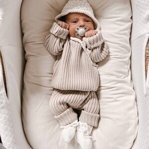 Luna + Luca Cozy Knit Baby Matching Set